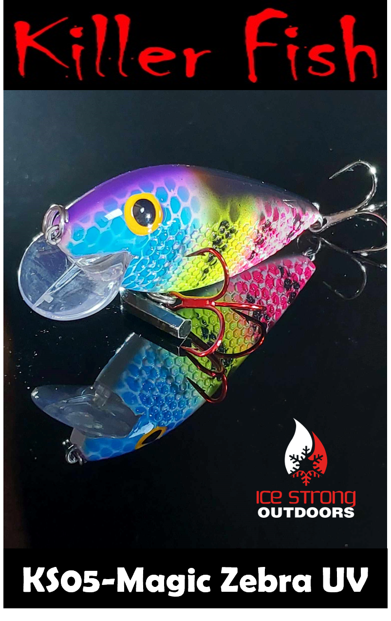 Ice Strong Killer Fish UV Rattling Shallow Diver