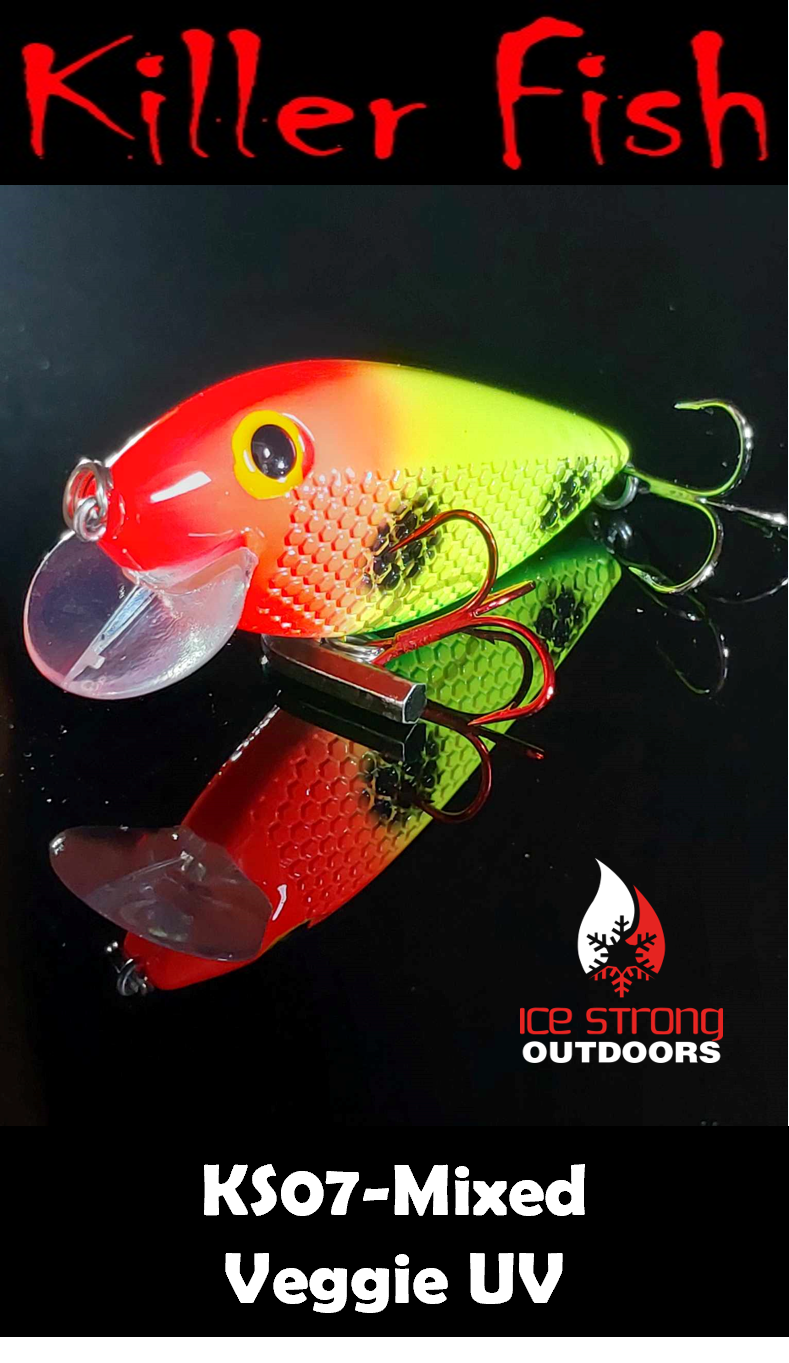Ice Strong Killer Fish UV Rattling Shallow Diver