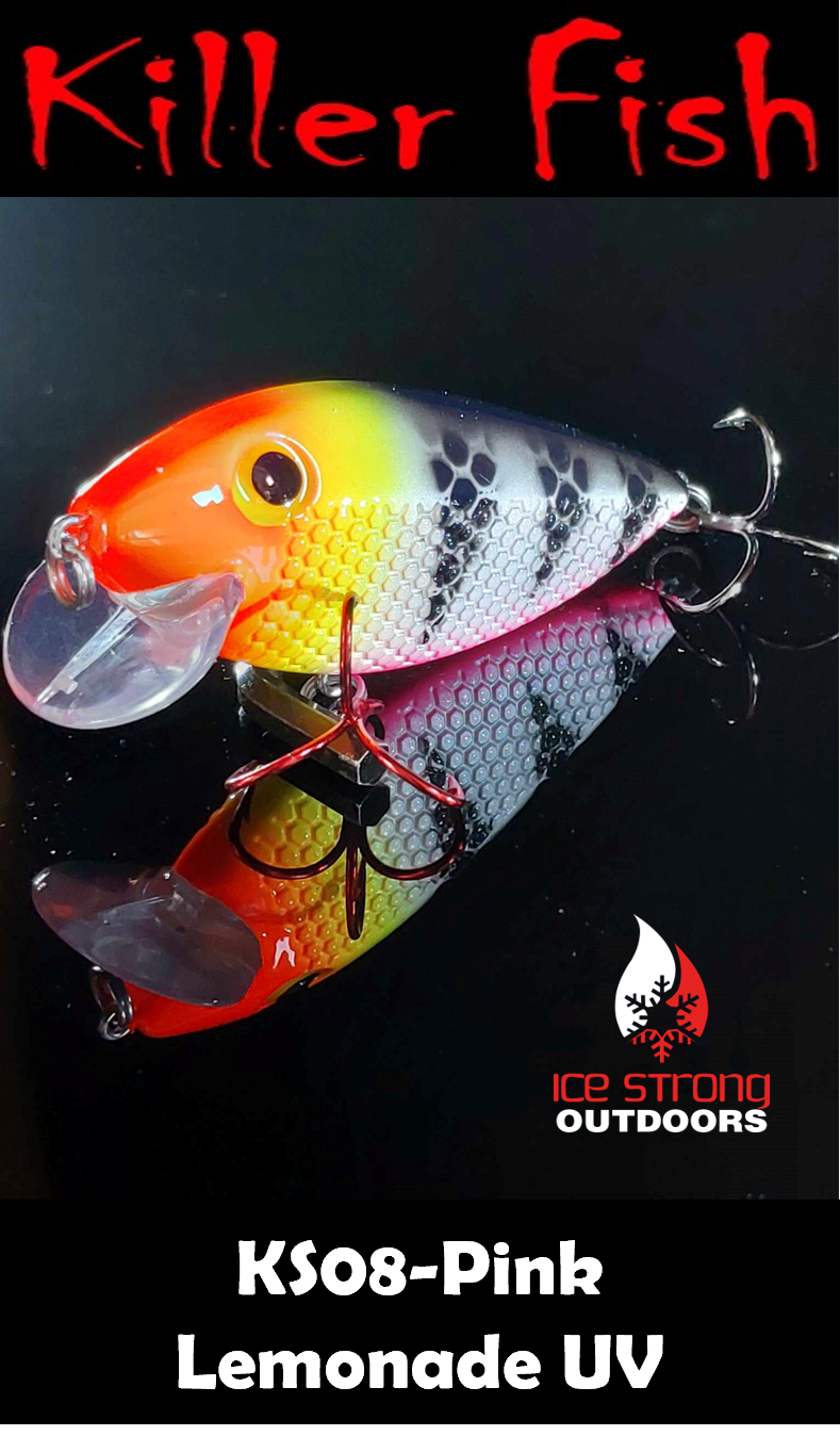 Ice Strong Killer Fish UV Rattling Shallow Diver