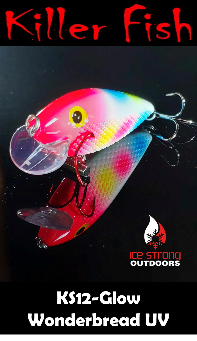 Ice Strong Killer Fish UV Rattling Shallow Diver