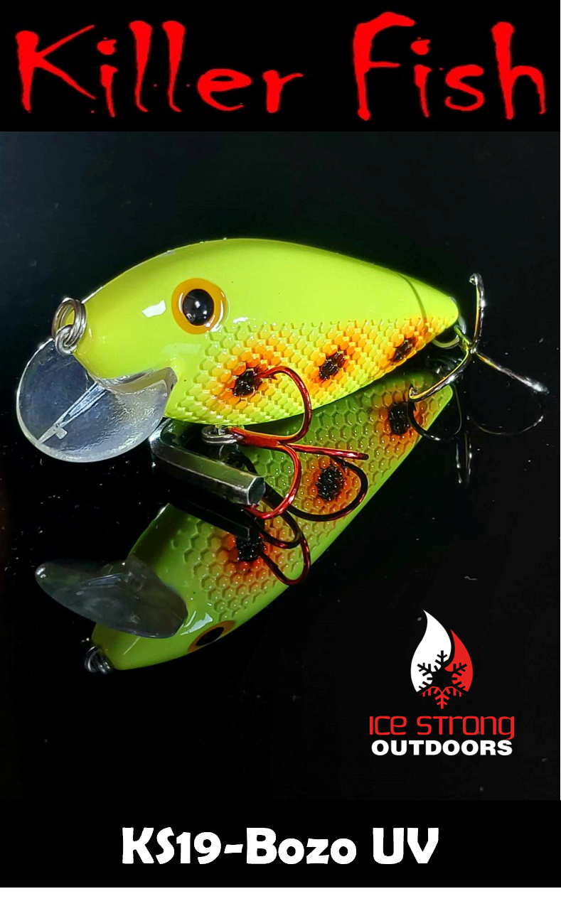 Ice Strong Killer Fish UV Rattling Shallow Diver