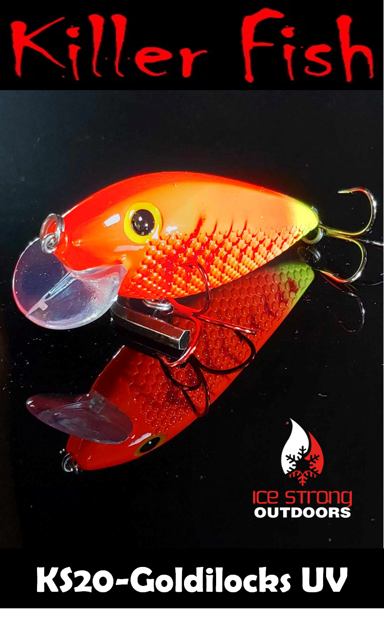 Ice Strong Killer Fish UV Rattling Shallow Diver