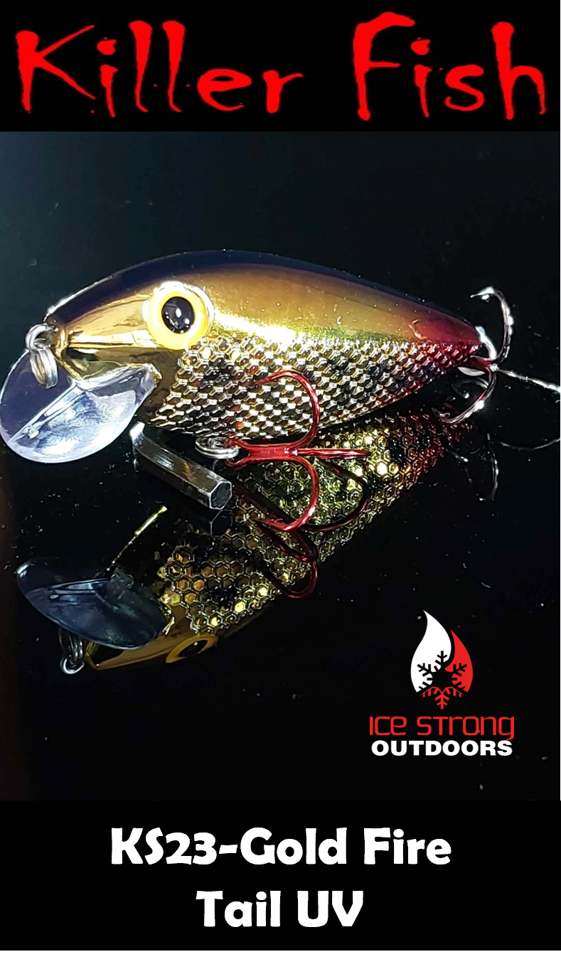 Ice Strong Killer Fish UV Rattling Shallow Diver