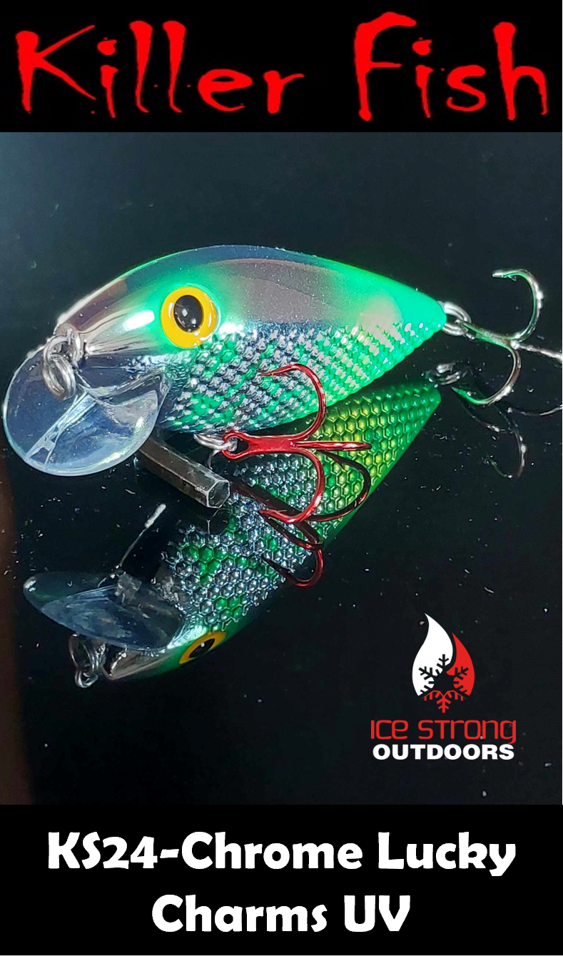 Ice Strong Killer Fish UV Rattling Shallow Diver