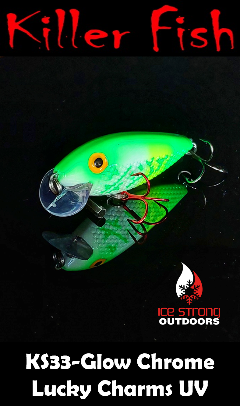 Ice Strong Killer Fish UV Rattling Shallow Diver