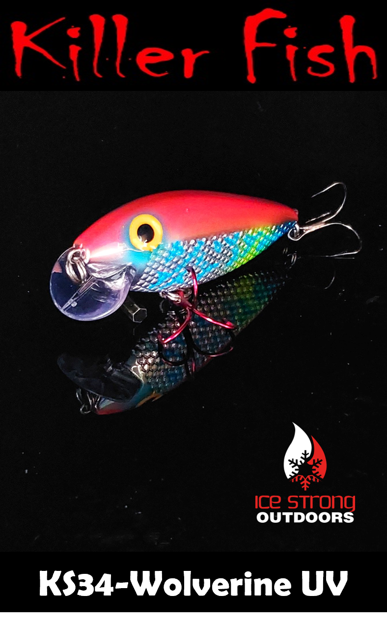 Ice Strong Killer Fish UV Rattling Shallow Diver