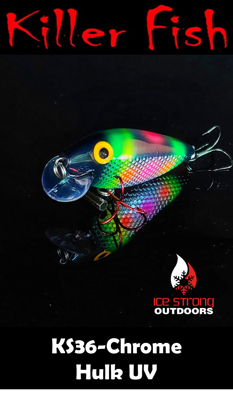 Ice Strong Killer Fish UV Rattling Shallow Diver