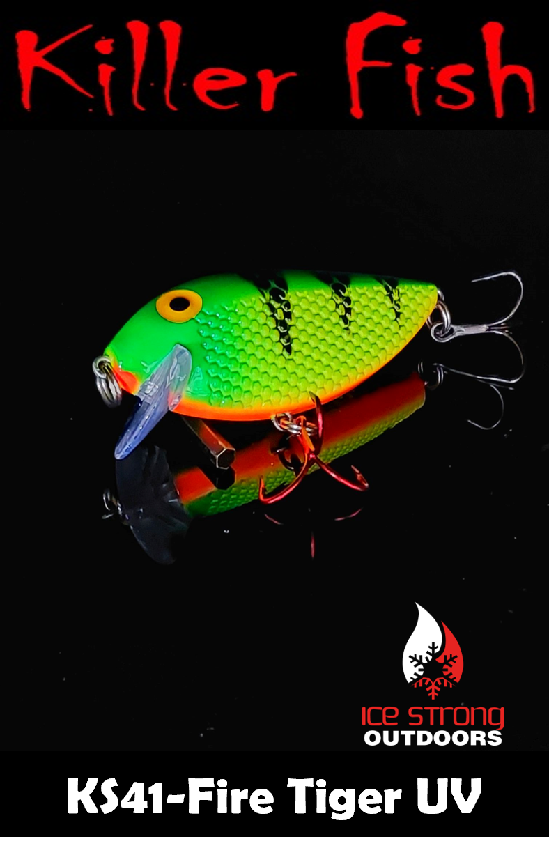 Ice Strong Killer Fish UV Rattling Shallow Diver
