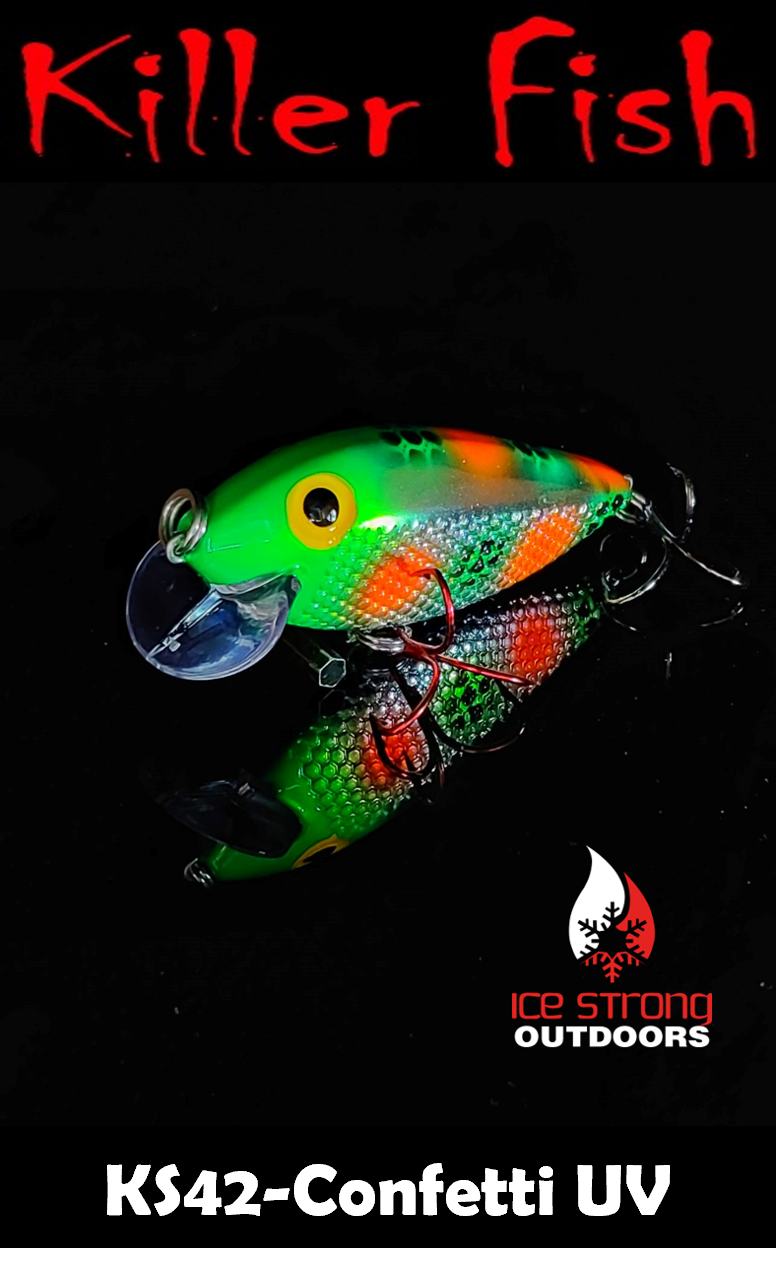Ice Strong Killer Fish UV Rattling Shallow Diver
