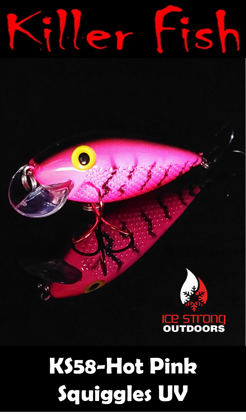 Ice Strong Killer Fish UV Rattling Shallow Diver
