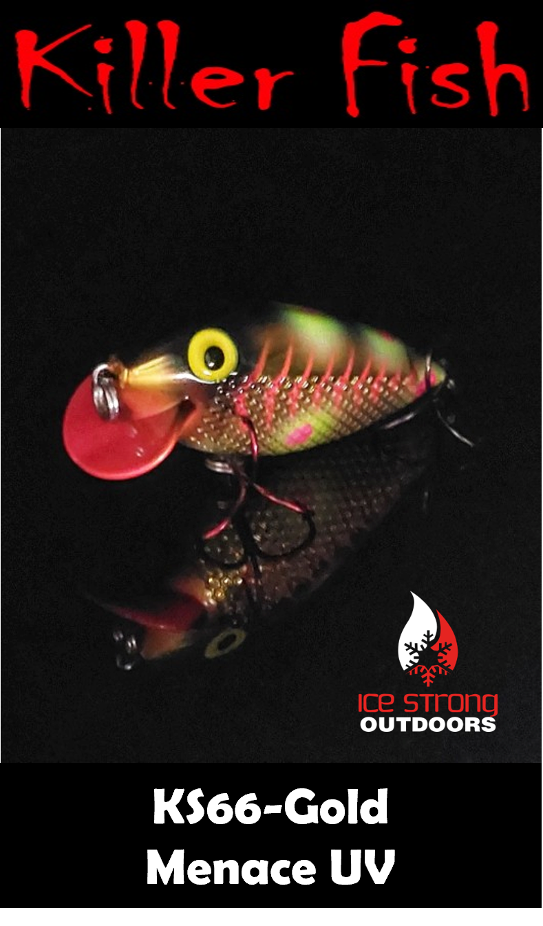 Ice Strong Killer Fish UV Rattling Shallow Diver