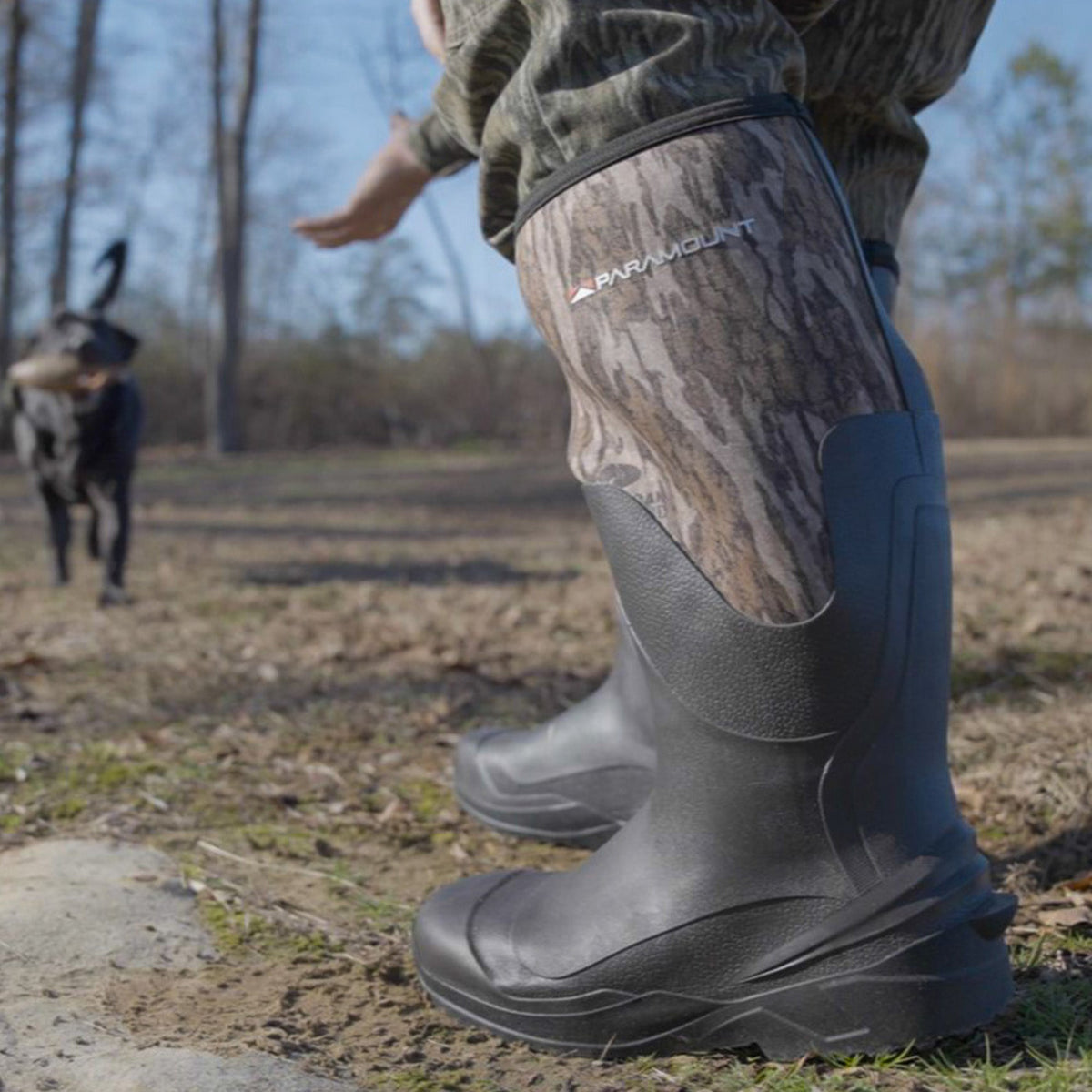Paramount Tread-Lite 16-Inch Rubber Knee Boots