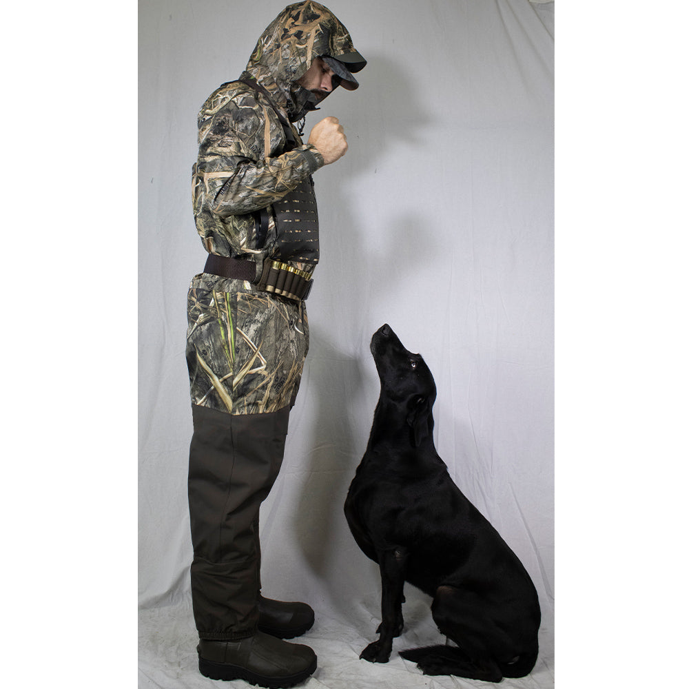 Paramount Pinnacle Zippered Breathable Camo Wader 1200G