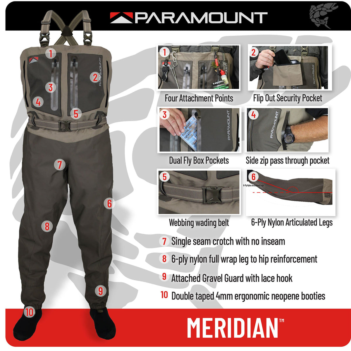Paramount Meridian Chest Wader