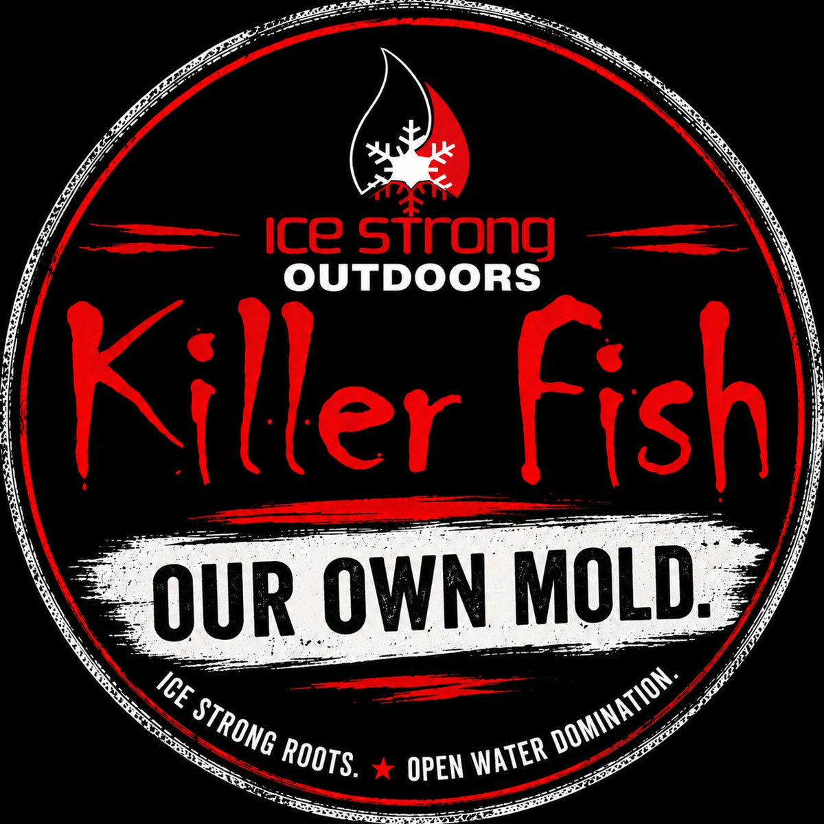 Ice Strong Killer Fish UV Rattling Shallow Diver