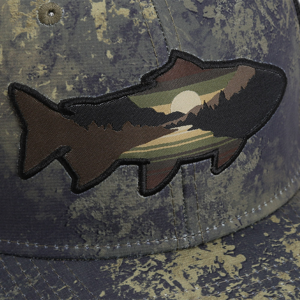 Paramount Sunset Trout Mesh-Back Cap