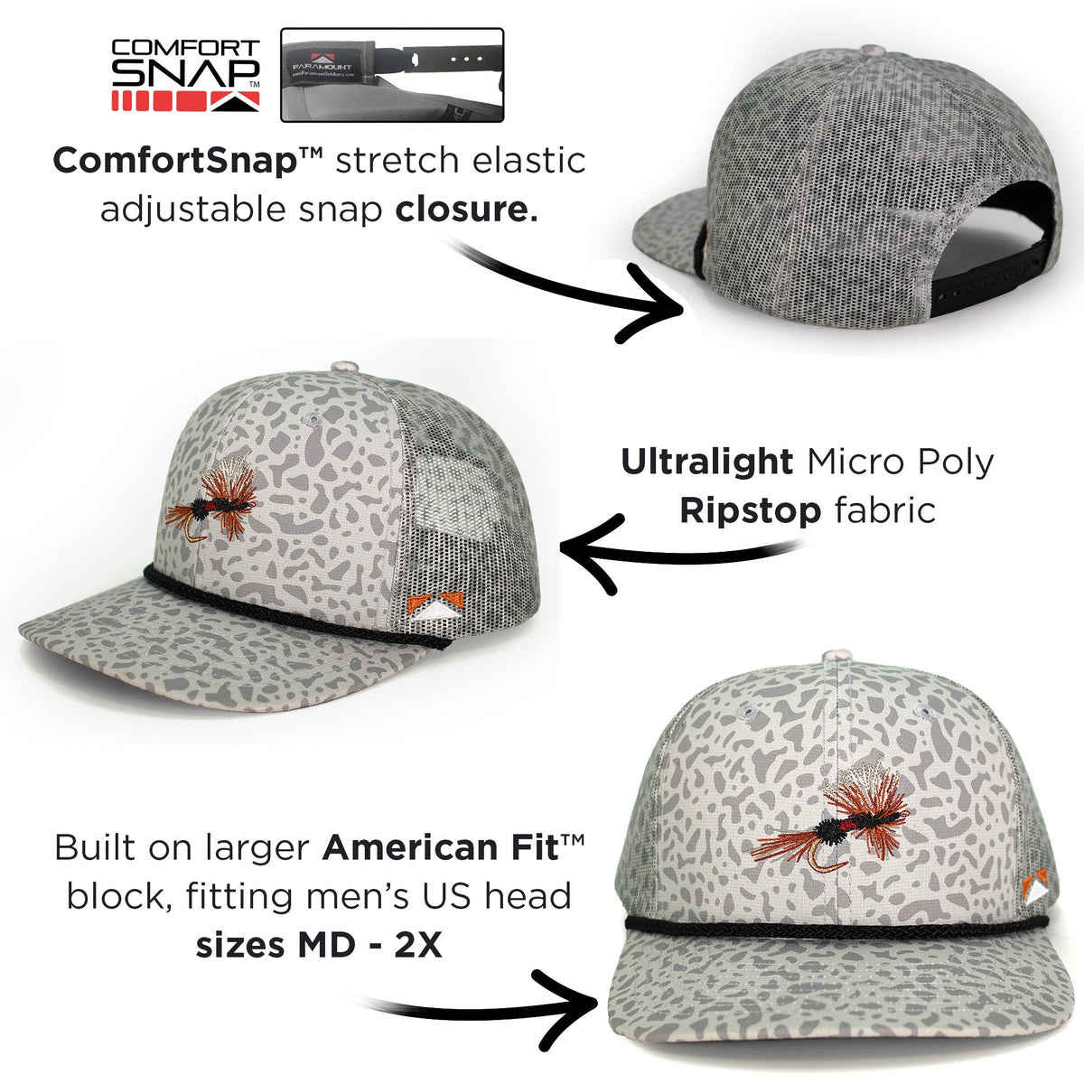 Paramount Royal Wulff Riverside Cap