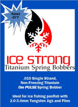 Ice Strong Pulse Titanium Spring Bobber
