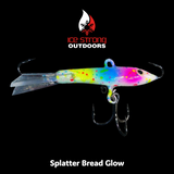 Ice Strong Glow Bay Jigger - 3/8 oz & 1/2 oz