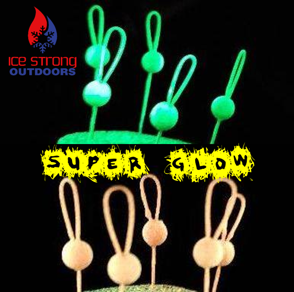 Ice Strong Super Glow Original Titanium Spring Bobber