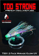 Ice Strong Too Strong Trolling Flies - Fully Rigged