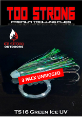 Ice Strong Too Strong Trolling Fly Bodies (3-Pack)