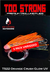 Ice Strong Too Strong Trolling Fly Bodies (3-Pack)