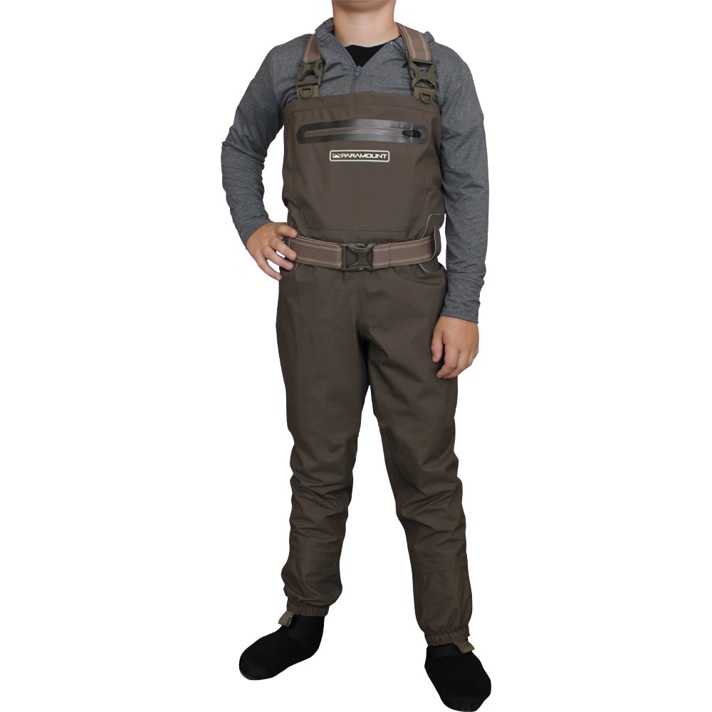 Paramount Stonefly Youth Fishing Breathable Chest Waders For Kids