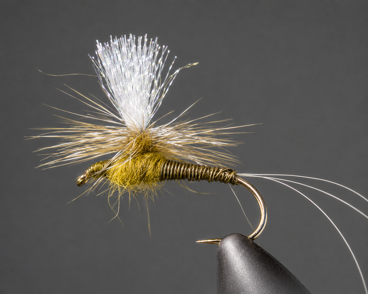 Stone Creek Parachute Crystal Drake Dry Fly