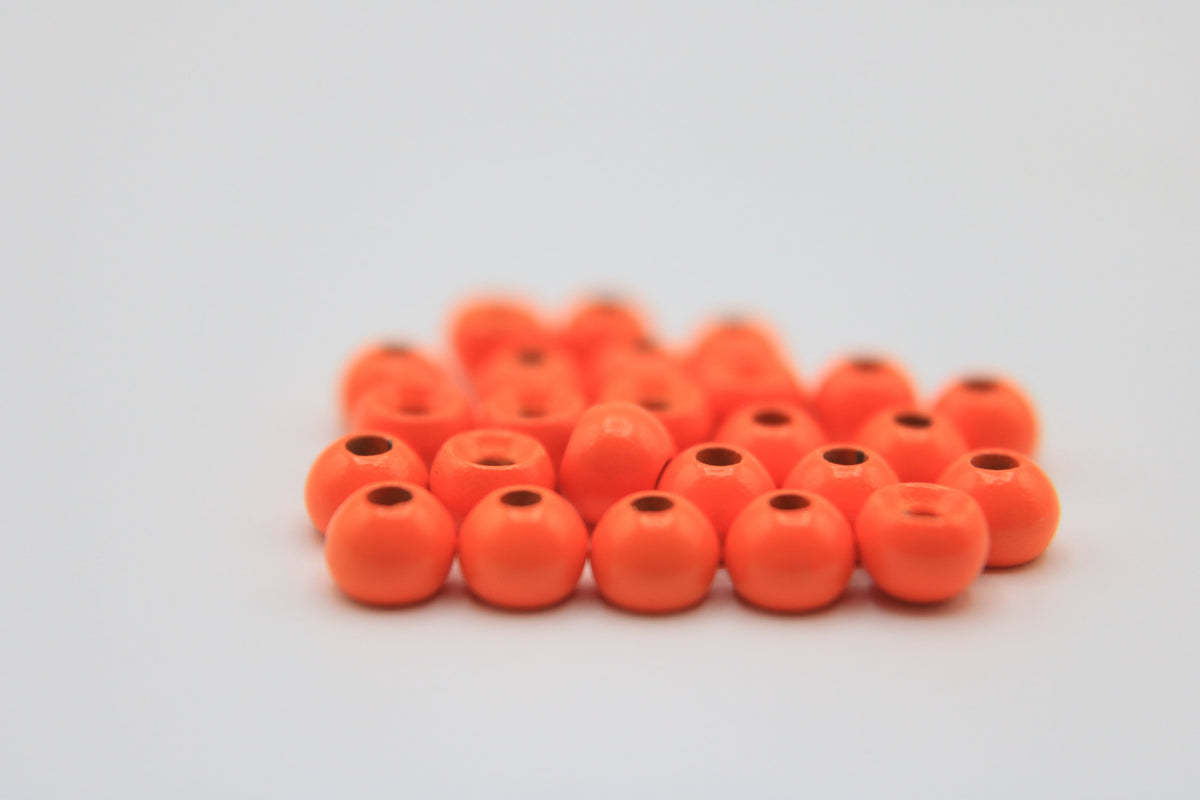 Risen Round Countersunk Tungsten Beads (25-Pack)