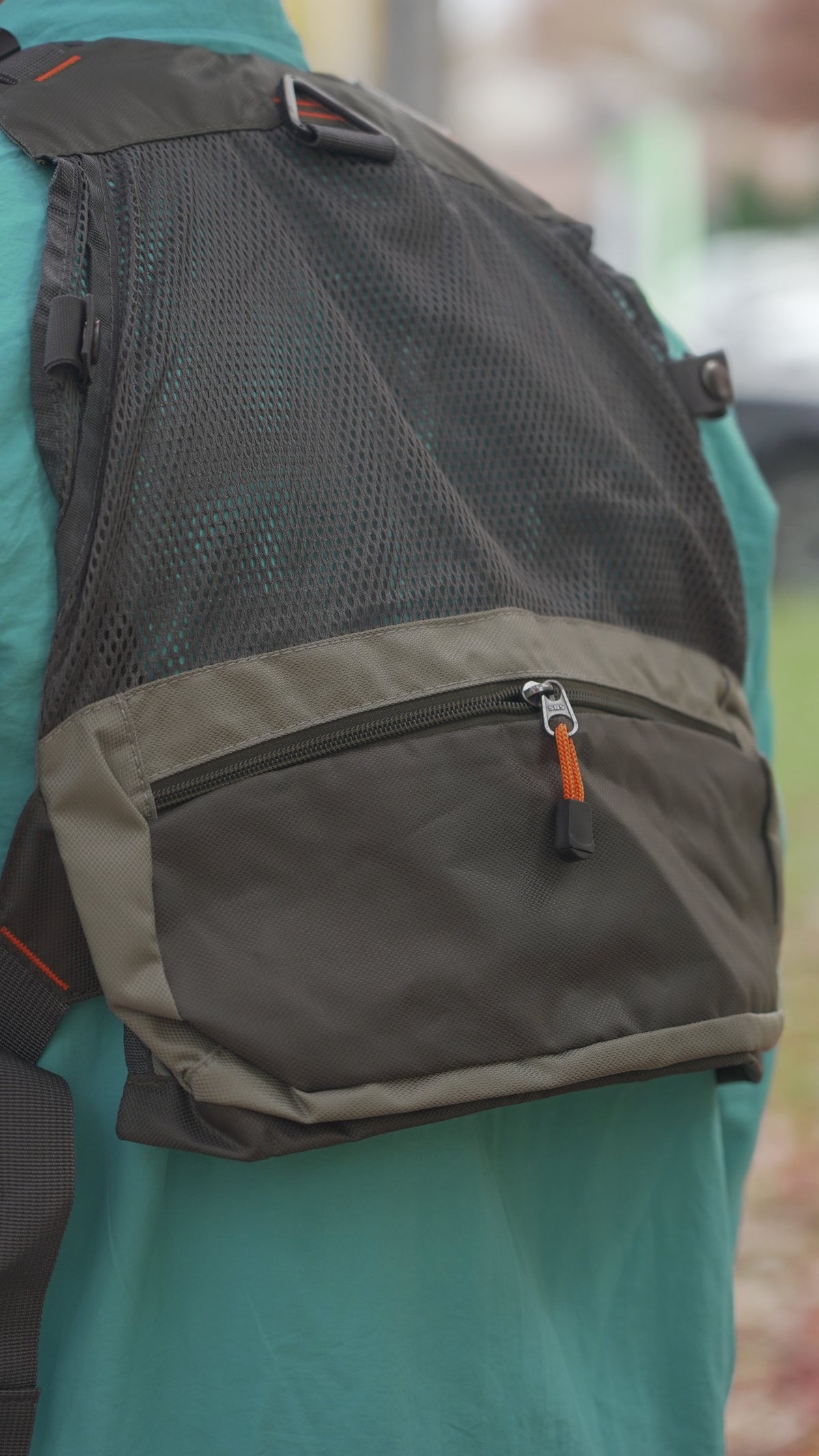 Risen Mesh Fishing Vest Pack