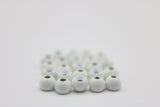 Risen Round Countersunk Tungsten Beads (25-Pack)