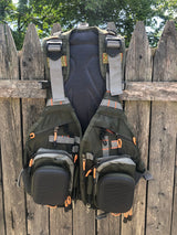 Risen Wanderer Fishing Vest with Backpack