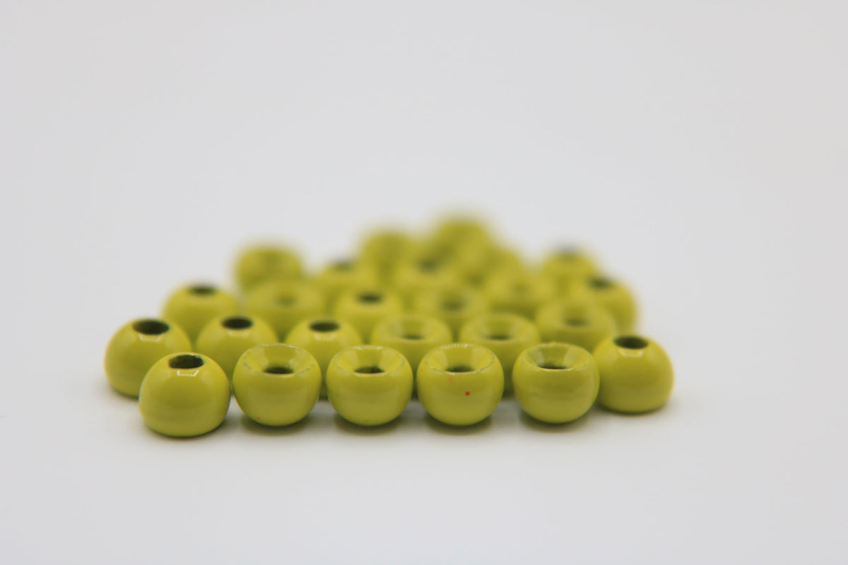Risen Round Countersunk Tungsten Beads (25-Pack)