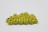 Risen Round Countersunk Tungsten Beads (25-Pack)