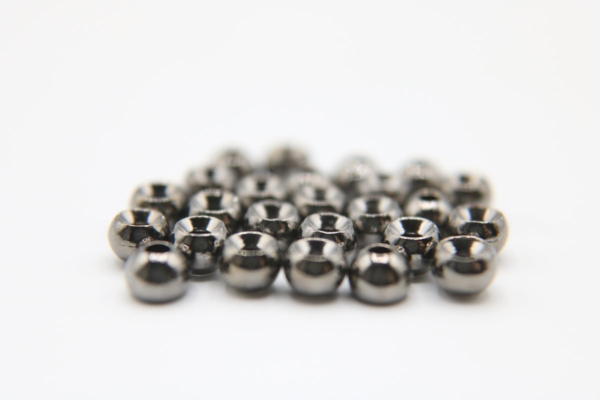 Risen Round Countersunk Tungsten Beads (25-Pack)