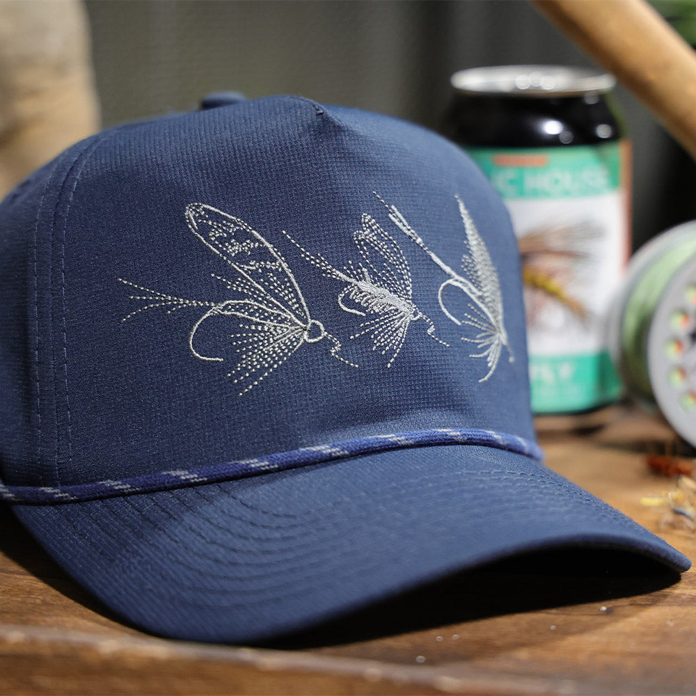 Paramount Tri-Fly Five-Panel Rope Cap